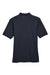 Harriton M265/M265T Mens Easy Blend Wrinkle Resistant Short Sleeve Polo Shirt Navy Blue Flat Back