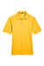 Harriton M265/M265T Mens Easy Blend Wrinkle Resistant Short Sleeve Polo Shirt Sunray Yellow Flat Front