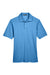 Harriton M265/M265T Mens Easy Blend Wrinkle Resistant Short Sleeve Polo Shirt Nautical Blue Flat Front