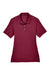 Harriton M265W Womens Easy Blend Wrinkle Resistant Short Sleeve Polo Shirt Wine Flat Front