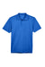 Harriton M315 Mens Polytech Moisture Wicking Short Sleeve Polo Shirt True Royal Blue Flat Front