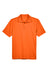 Harriton M315 Mens Polytech Moisture Wicking Short Sleeve Polo Shirt Team Orange Flat Front