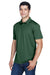 Harriton M315 Mens Polytech Moisture Wicking Short Sleeve Polo Shirt Dark Green Model 3q