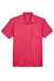 Harriton M560 Mens Barbados Wrinkle Resistant Short Sleeve Button Down Camp Shirt w/ Pocket Parrot Red Flat Front