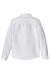 Harriton M580LW Womens Key West Performance Moisture Wicking Long Sleeve Button Down Shirt w/ Pocket White Flat Back