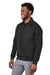 Harriton M712 Mens Climabloc Water Resistant 1/4 Zip Sweatshirt Black Model 3q