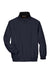 Harriton M740 Mens Wind & Water Resistant Full Zip Jacket Navy Blue Flat Front