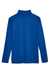 Harriton M748 Mens Advantage Performance Moisture Wicking 1/4 Zip Sweatshirt True Royal Blue Flat Back