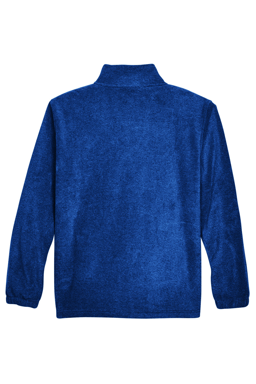 Harriton M990/M990T Mens Pill Resistant Fleece Full Zip Jacket True Royal Blue Flat Back