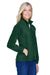 Harriton M990W Womens Pill Resistant Fleece Full Zip Jacket Hunter Green Model 3q