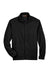 Harriton M990Y Youth Pill Resistant Fleece Full Zip Jacket Black Flat Front