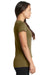 Next Level N1510/1510 Womens Ideal Jersey Short Sleeve Crewneck T-Shirt Military Green Model Side