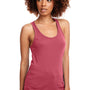 Next Level Womens Ideal Jersey Tank Top - Hot Pink