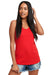 Next Level N1533/1533 Womens Ideal Jersey Tank Top Red Model Front