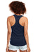 Next Level N1533/1533 Womens Ideal Jersey Tank Top Midnight Navy Blue Model Back