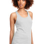 Next Level Womens Ideal Jersey Tank Top - Silver Grey