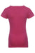 Next Level N3710/3710 Youth Princess Fine Jersey Short Sleeve Crewneck T-Shirt Raspberry Pink Flat Back