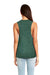 Next Level NL5013/N5013/5013 Womens Festival Muscle Tank Top Royal Pine Green Model Back