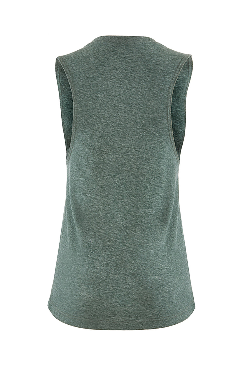 Next Level NL5013/N5013/5013 Womens Festival Muscle Tank Top Royal Pine Green Flat Back