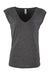 Next Level N5040/5040 Womens Festival Tank Top Charcoal Grey Flat Front