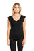 Next Level N5040/5040 Womens Festival Tank Top Black Model Front