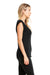 Next Level N5040/5040 Womens Festival Tank Top Black Model Side