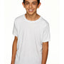 Next Level Youth Jersey Short Sleeve Crewneck T-Shirt - Heather White