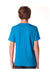 Next Level N6310/6310 Youth Jersey Short Sleeve Crewneck T-Shirt Vintage Turquoise Blue Model Back