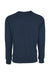 Next Level N9000/9000 Mens French Terry Long Sleeve Crewneck T-Shirt Cool Blue Flat Back