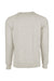 Next Level N9000/9000 Mens French Terry Long Sleeve Crewneck T-Shirt Oatmeal Flat Back