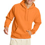 Hanes Mens EcoSmart Print Pro XP Pill Resistant Hooded Sweatshirt Hoodie w/ Pouch Pocket - Tennessee Orange