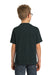 Port & Company PC099Y Youth Beach Wash Short Sleeve Crewneck T-Shirt Black Model Back