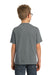 Port & Company PC099Y Youth Beach Wash Short Sleeve Crewneck T-Shirt Coal Grey Model Back