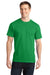 Port & Company PC150 Mens Short Sleeve Crewneck T-Shirt Clover Green Model Front