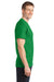 Port & Company PC150 Mens Short Sleeve Crewneck T-Shirt Clover Green Model Side