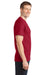 Port & Company PC150 Mens Short Sleeve Crewneck T-Shirt Red Model Side