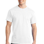 Port & Company Mens Short Sleeve Crewneck T-Shirt - White