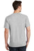 Port & Company PC54/PC54T Mens Core Short Sleeve Crewneck T-Shirt Ash Grey Model Back