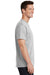 Port & Company PC54/PC54T Mens Core Short Sleeve Crewneck T-Shirt Ash Grey Model Side