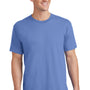 Port & Company Mens Core Short Sleeve Crewneck T-Shirt - Carolina Blue