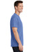 Port & Company PC54/PC54T Mens Core Short Sleeve Crewneck T-Shirt Carolina Blue Model Side