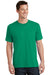 Port & Company PC54/PC54T Mens Core Short Sleeve Crewneck T-Shirt Kelly Green Model Front