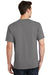 Port & Company PC54/PC54T Mens Core Short Sleeve Crewneck T-Shirt Medium Grey Model Back