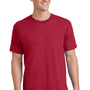 Port & Company Mens Core Short Sleeve Crewneck T-Shirt - Red