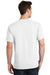 Port & Company PC54/PC54T Mens Core Short Sleeve Crewneck T-Shirt White Model Back