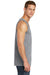 Port & Company PC54TT Mens Core Tank Top Heather Grey Model Side