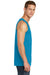 Port & Company PC54TT Mens Core Tank Top Neon Blue Model Side