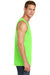 Port & Company PC54TT Mens Core Tank Top Neon Green Model Side