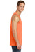 Port & Company PC54TT Mens Core Tank Top Neon Orange Model Side