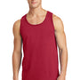 Port & Company Mens Core Tank Top - Red